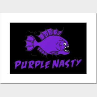 Purple Nasty Posters and Art